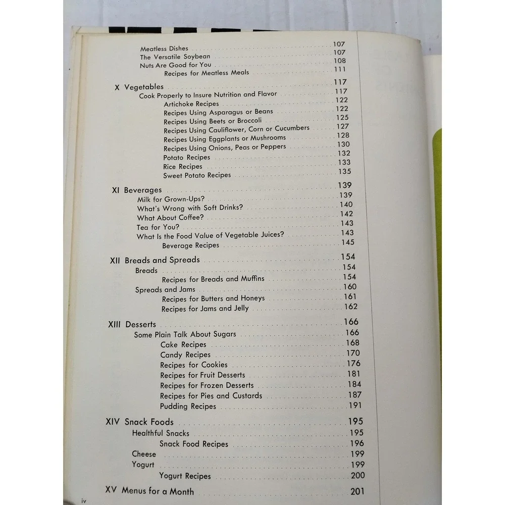 Natural Cooking The Prevention Way 1973 Vintage Hardcover Cookbook Rodale Press